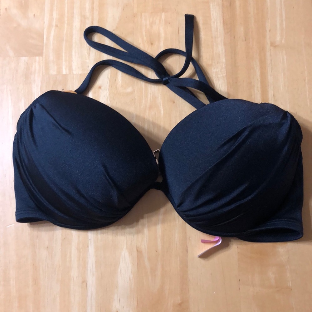 Victoria’s Secret tease halter swim. 34DD